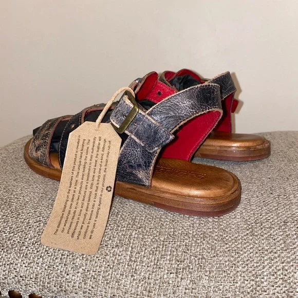 Bedstu Sue Sandal in Black Lux - Picture 4 of 11